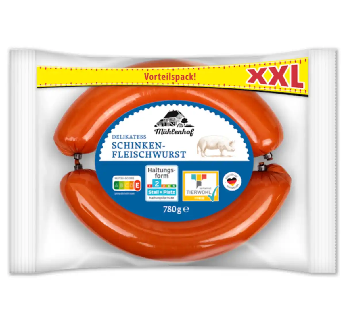 Bild 1 von MÜHLENHOF Delikatess Schinkenfleischwurst XXL*