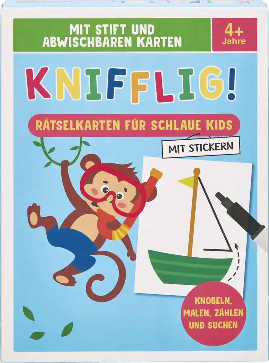 Bild 1 von IDEENWELT Lernbox mit Stift Kniffelig