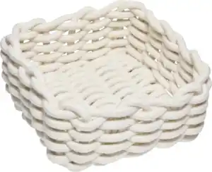 IDEENWELT Baumwollkorb creme
