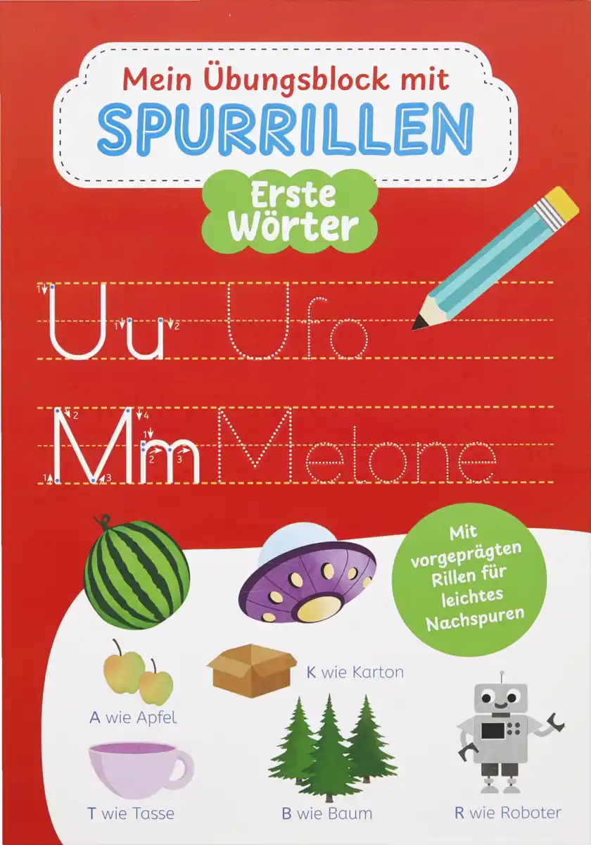 Bild 1 von IDEENWELT Spurrillenbuch Erste Wörter