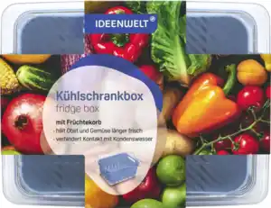 IDEENWELT Kühlschrankbox blau