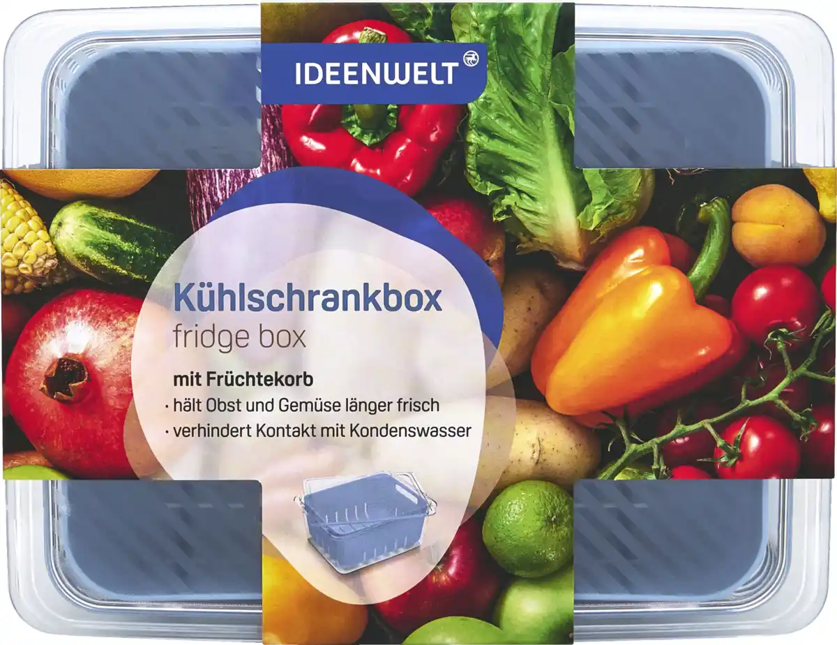 Bild 1 von IDEENWELT Kühlschrankbox blau