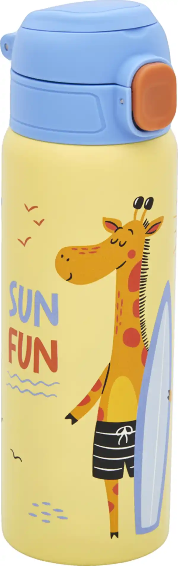 Bild 2 von IDEENWELT Kindertrinkflasche Giraffe
