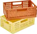 Bild 1 von IDEENWELT Klappboxen A5 in Gelb + Orange