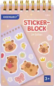 IDEENWELT Stickerblock Capybara