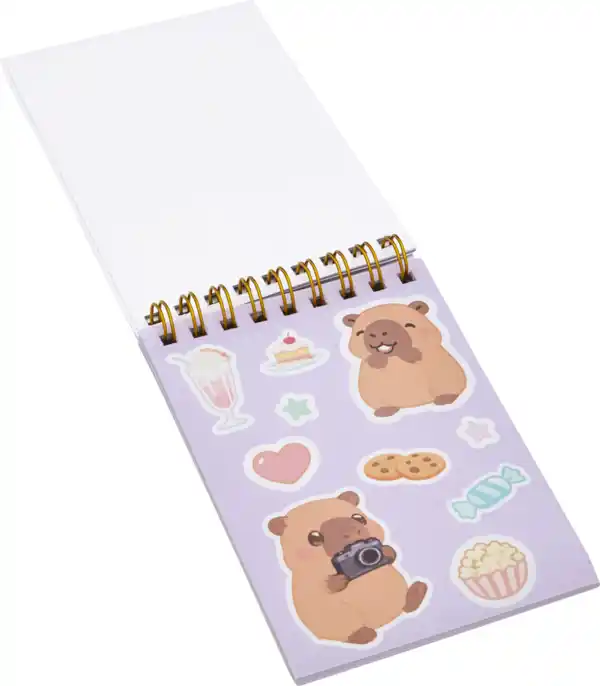 Bild 2 von IDEENWELT Stickerblock Capybara