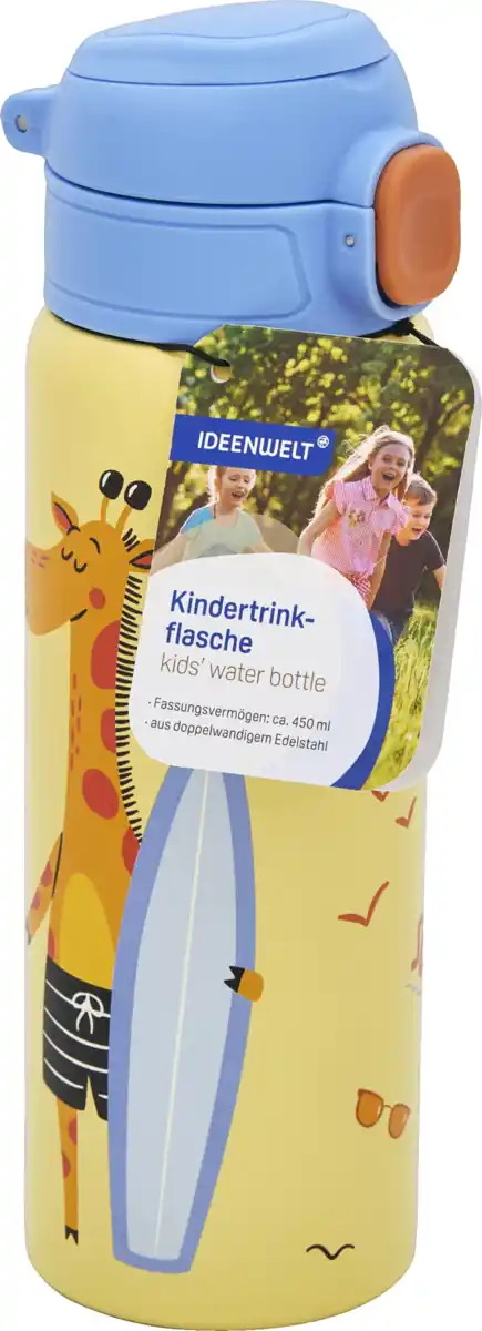 Bild 1 von IDEENWELT Kindertrinkflasche Giraffe