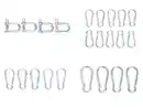Bild 3 von PARKSIDE® Karabiner-/Schäkelhaken-Set