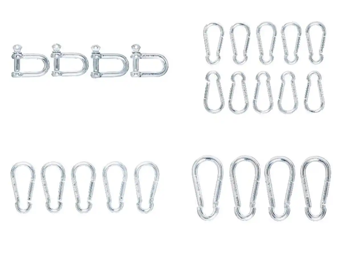Bild 3 von PARKSIDE® Karabiner-/Schäkelhaken-Set