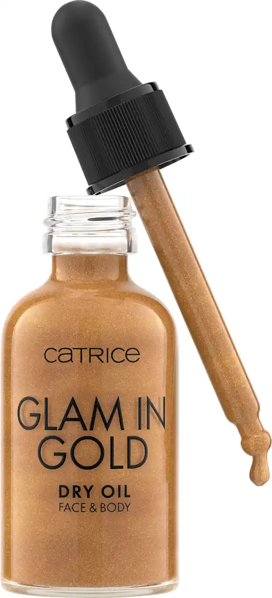 Bild 1 von CATRICE Blush & Highlighter Glam In Gold Dry Oil 010 Stay Golden, 30 ml