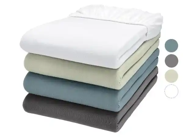 Bild 3 von LIVARNO® Boxspring Jersey-Spannbettlaken, 140-160 x 200 cm