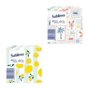 SUBLIMO Sommerservietten