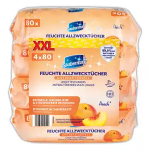 Saubermax Feuchte Allzwecktücher XXL