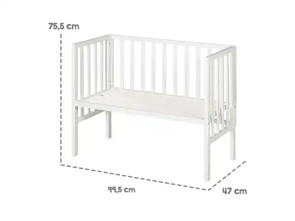 Bild 2 von ROBA  2in1 Beistellbett mit Barriere + Matratze