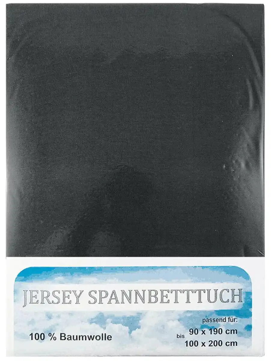 Bild 2 von Jersey-Spannbetttuch ca. 180 x 200 + 25 cm