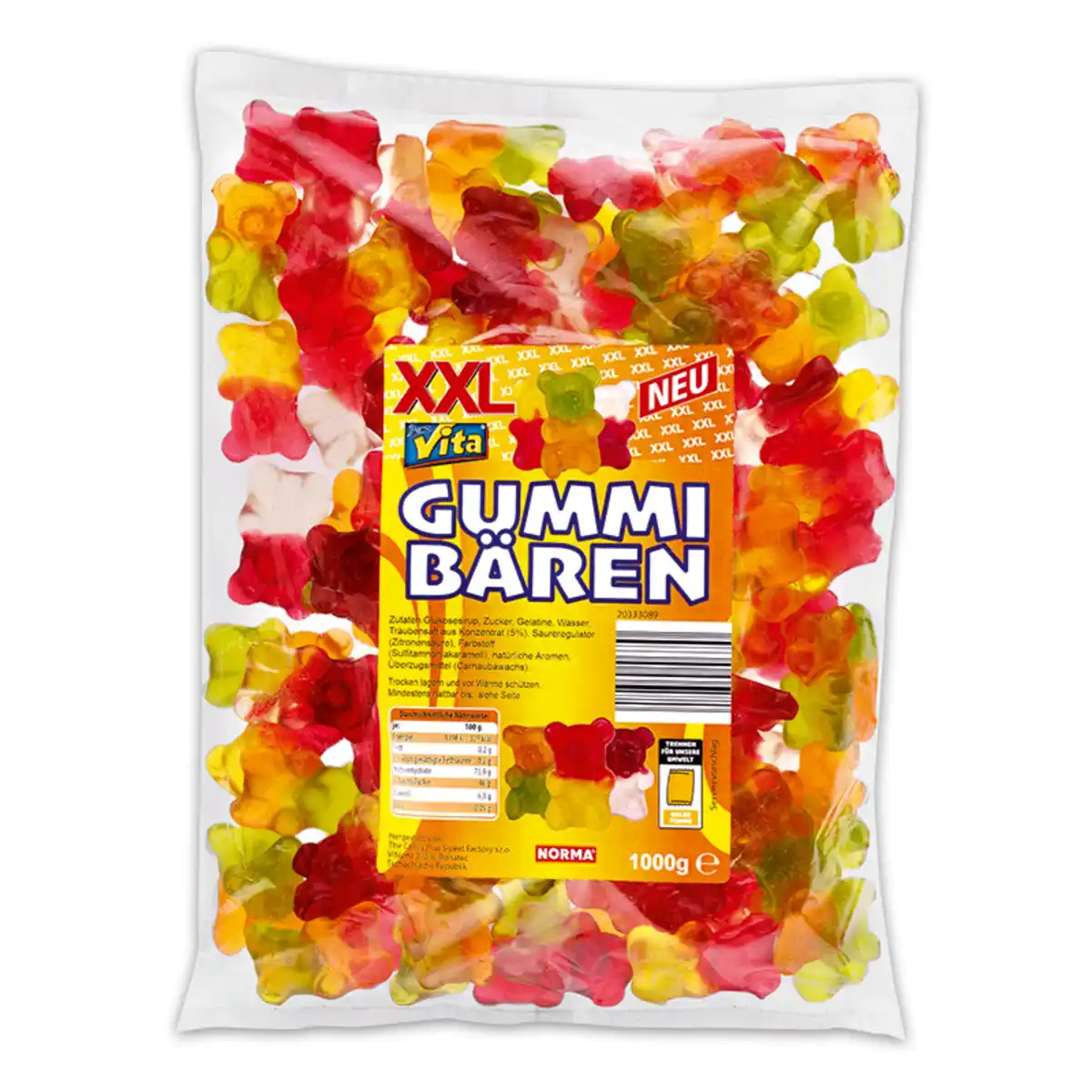 Bild 1 von Bona Vita Fruchtgummi XXL