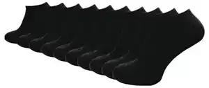 Damen- und Herren- Sneakersocken 10er Pack
