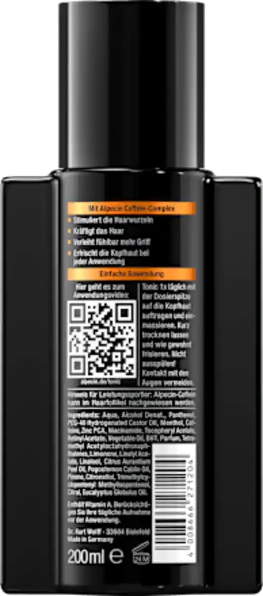 Bild 2 von Alpecin Haar-Tonic Coffein Hair Booster, 200 ml