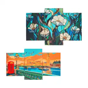 HOME CREATION Diamond-Painting-Leinwand-Set