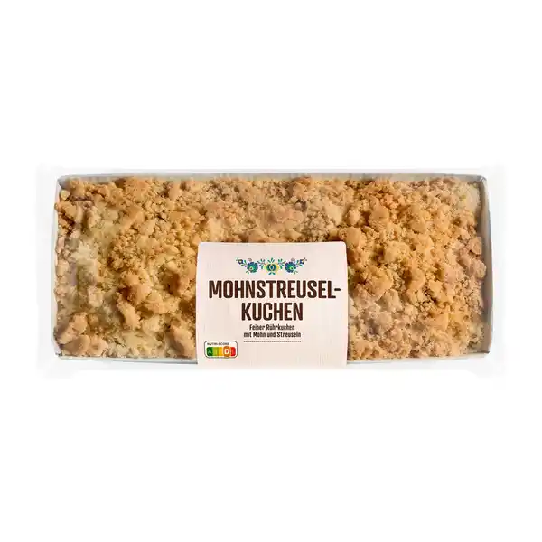 Bild 2 von FINEST BAKERY Zupfstreusel- / Mohnstreuselkuchen