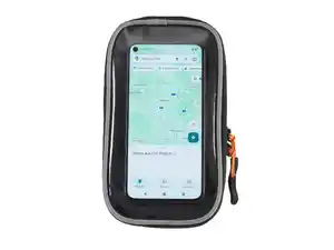 CRIVIT Fahrrad-Handytasche mit Halterung, Motorrad Handyhalterung universal