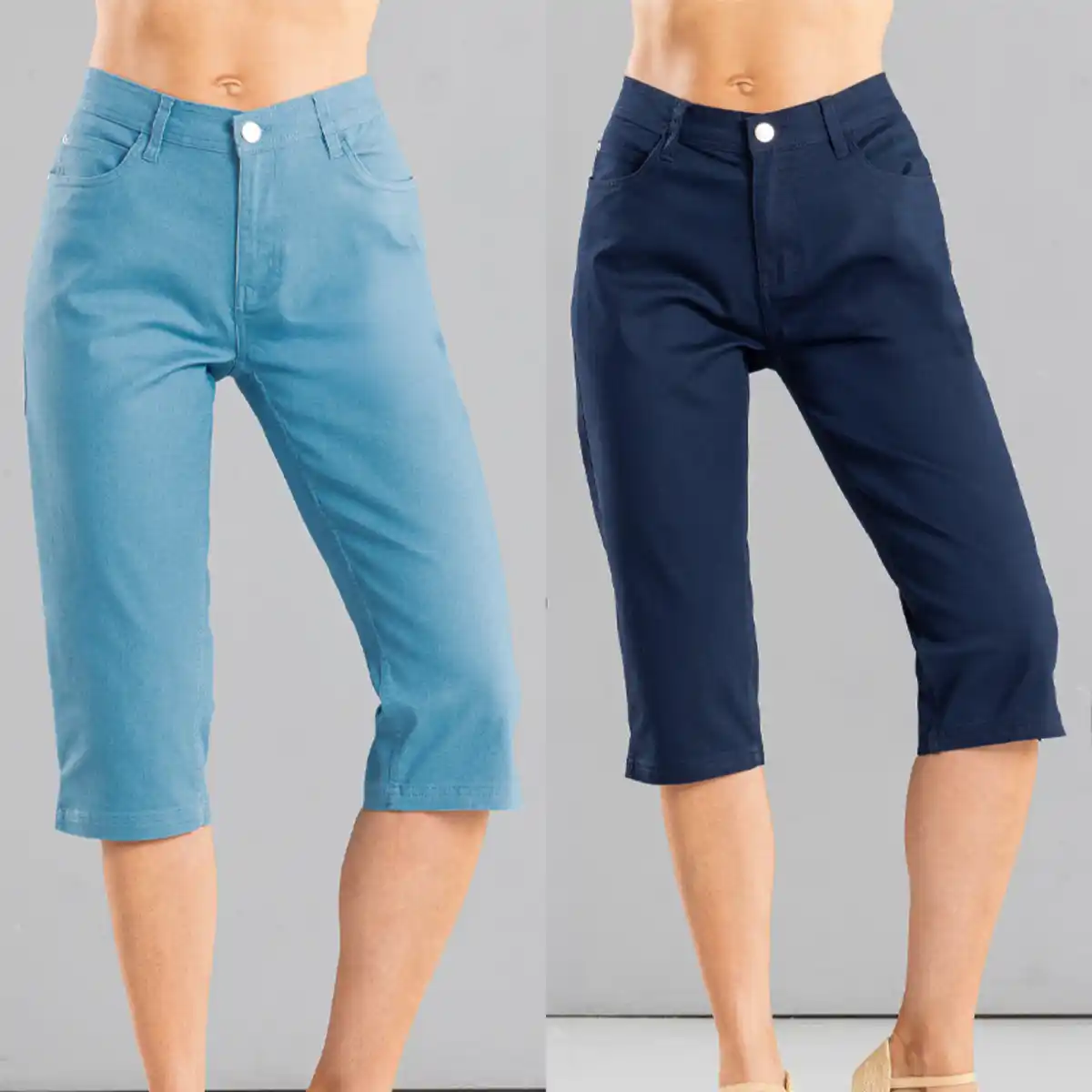 Bild 1 von Ellenor Twill-Capri-Hose 3/4
