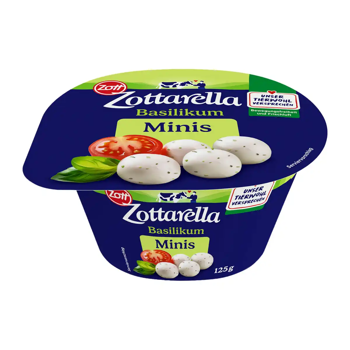 Bild 1 von ZOTT Zottarella-Minis Basilikum