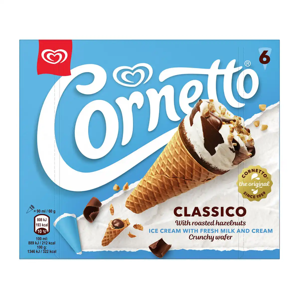 Bild 1 von LANGNESE Cornetto-Eis Classic