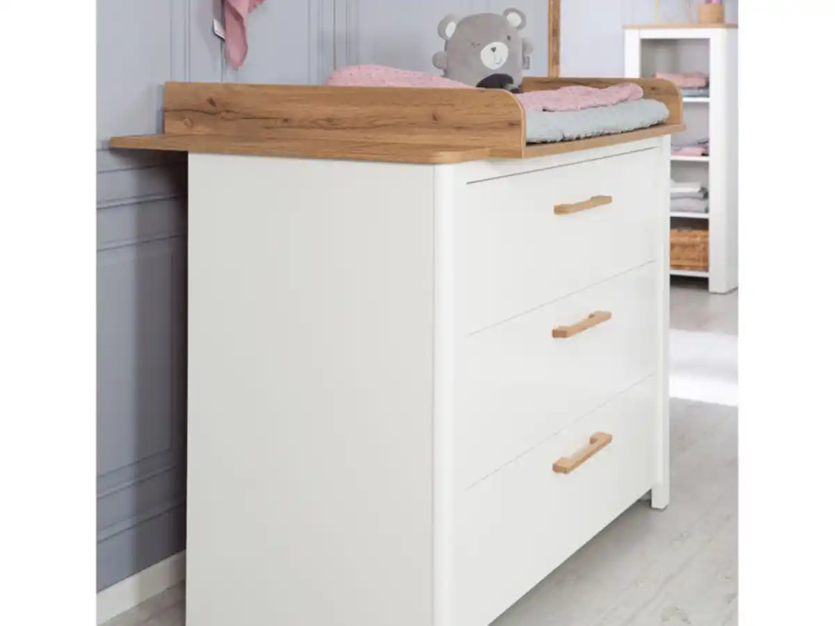 Bild 1 von ROBA Wickelkommode »Ava«, mit abnehmbarem Wickelaufsatz""