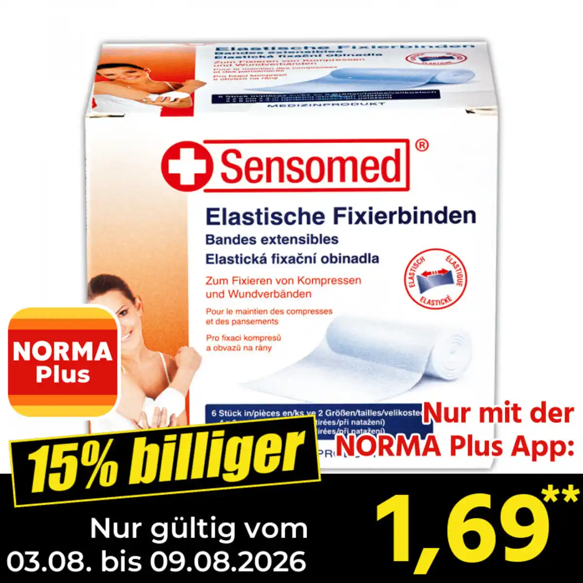 Bild 1 von Sensomed Bandagen / Verbände Wundversorgung