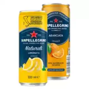 San Pellegrino Naturali Limonata oder Aranciata