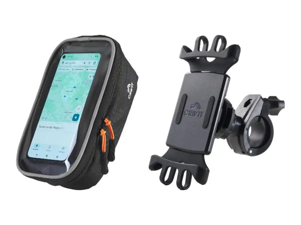 Bild 3 von CRIVIT Fahrrad-Handytasche mit Halterung, Motorrad Handyhalterung universal