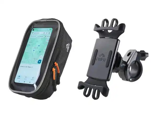 Bild 3 von CRIVIT Fahrrad-Handytasche mit Halterung, Motorrad Handyhalterung universal