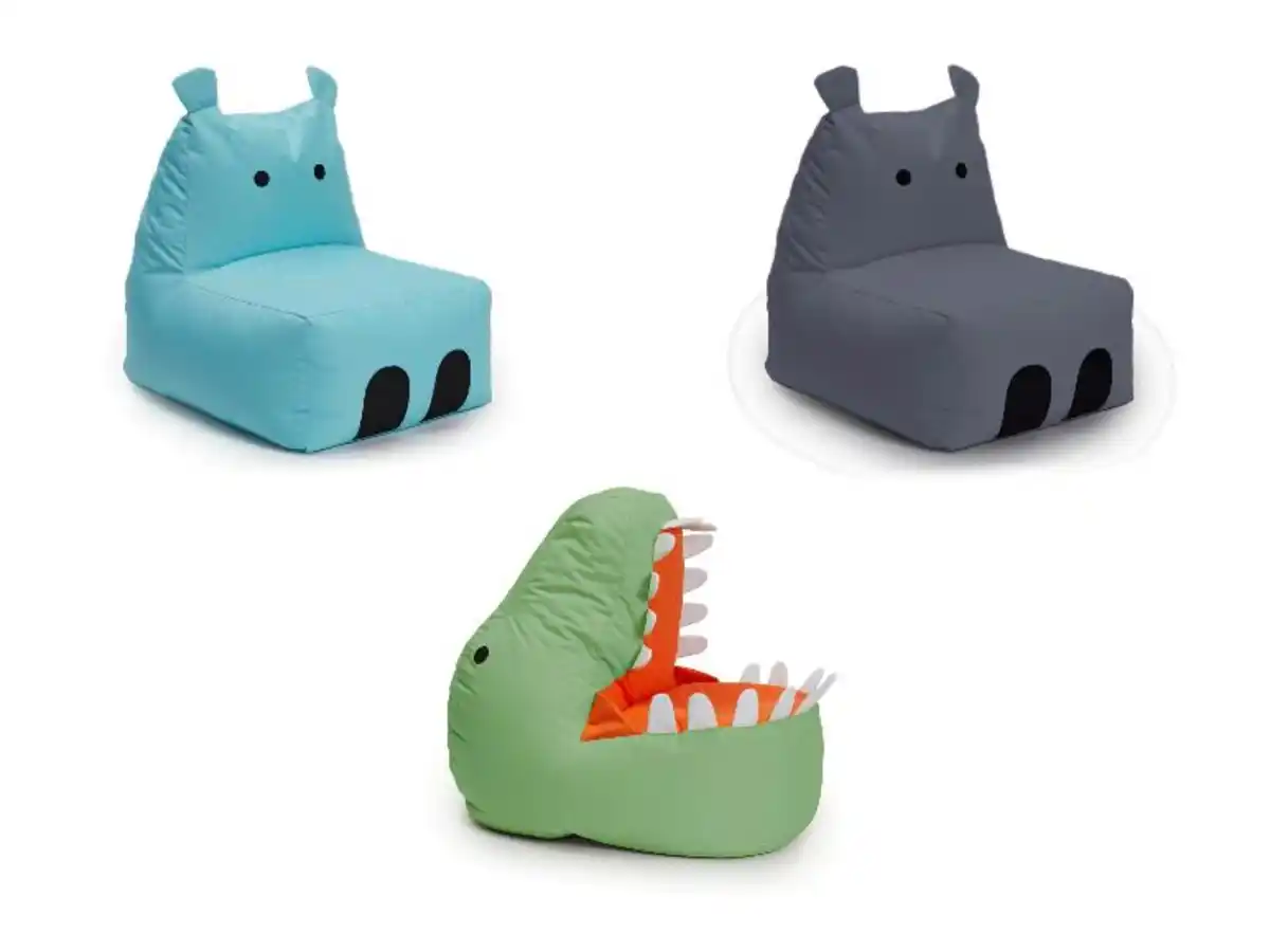 Bild 3 von LUMALAND Kindersitzsack »Animal Line«, 200/270 l, in tierischen Designs