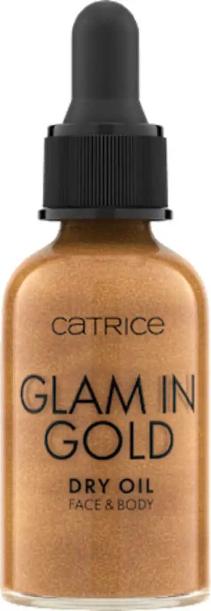 Bild 2 von CATRICE Blush & Highlighter Glam In Gold Dry Oil 010 Stay Golden, 30 ml