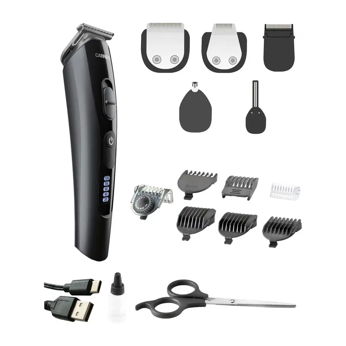 Bild 1 von CARRERA 6-in-1-Haar-und-Barttrimmer