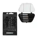 Bild 1 von FERREX Schraubenausdreher- / Bohrer- / Bit-Set