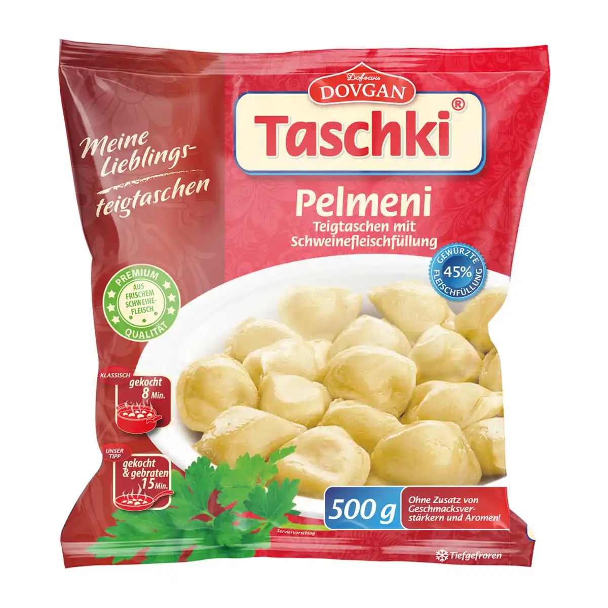 Bild 1 von DOVGAN Taschki Pelmeni Schweinefleisch