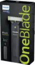 Bild 1 von PHILIPS OneBlade Elektrischer Rasierer, OneBlade black QP1424/65, 1 St