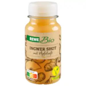 REWE Bio Ingwer oder Passionsfrucht Shot