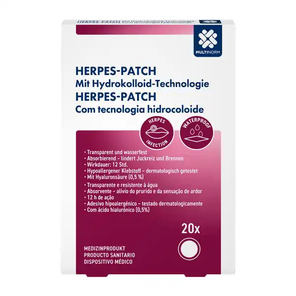 Bild 2 von MULTINORM Herpes- / Akne-Patches