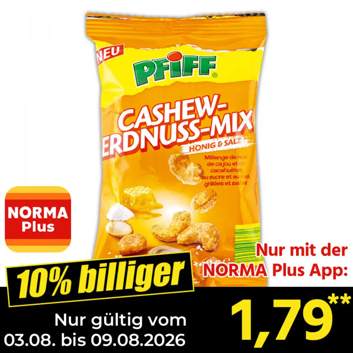 Bild 1 von Pfiff Cashew-Erdnuss-Mix