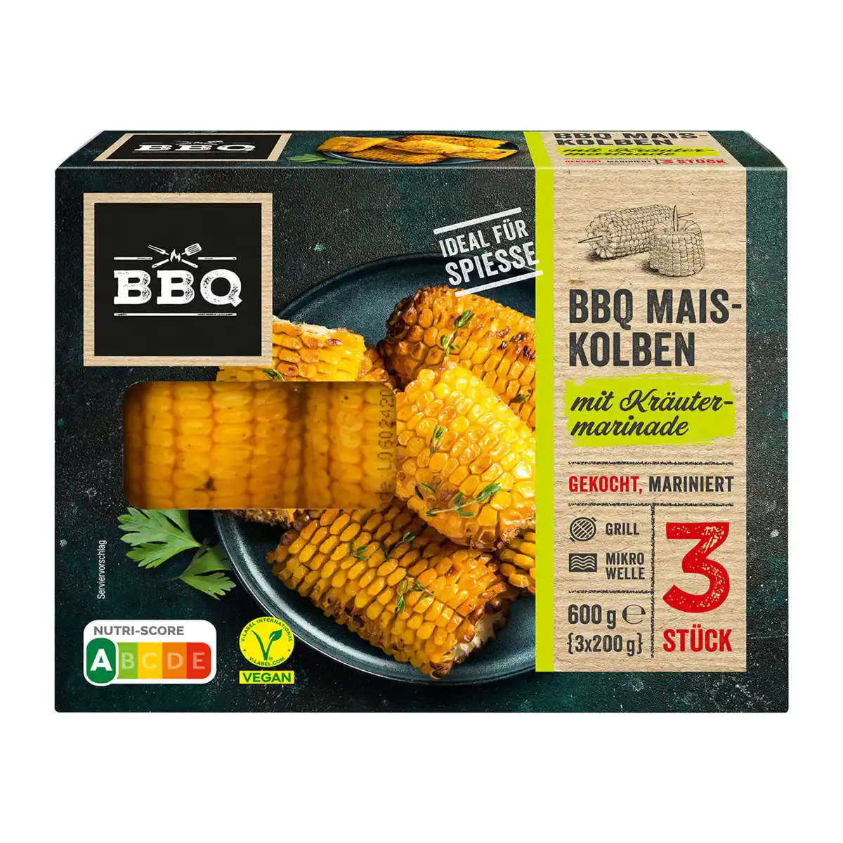 Bild 2 von BBQ Maiskolben