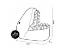 Bild 2 von LUMALAND Kindersitzsack »Animal Line«, 200/270 l, in tierischen Designs