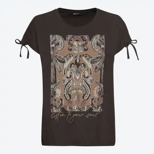 Bild 2 von Damen-T-Shirt mit Frontaufdruck