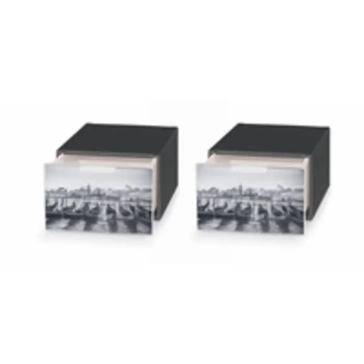 Bild 2 von Schreibtisch Ablageboxen 2er-Set Q-Box mini