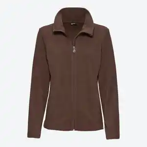 Damen-Fleecejacke mit Reißverschluss