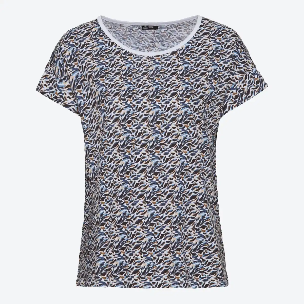 Bild 1 von Damen-T-Shirt mit Allover-Print
