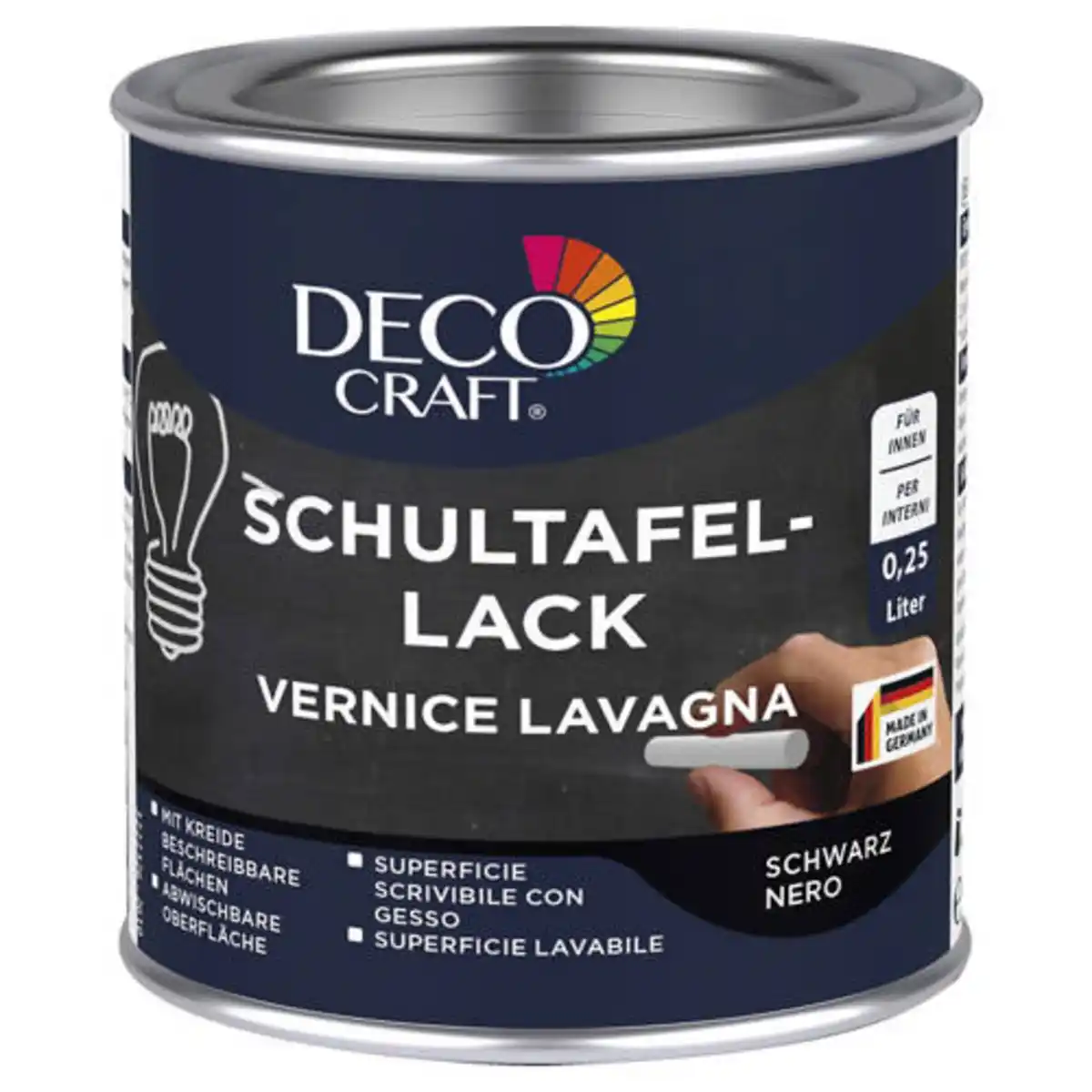 Bild 1 von DECO CRAFT Schultafel-Lack, Schwarz