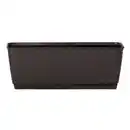 Bild 1 von 2er-Set Pflanzkasten-Komplettset - ca. 49 x 17 x 17 cm - Dunkelbraun
